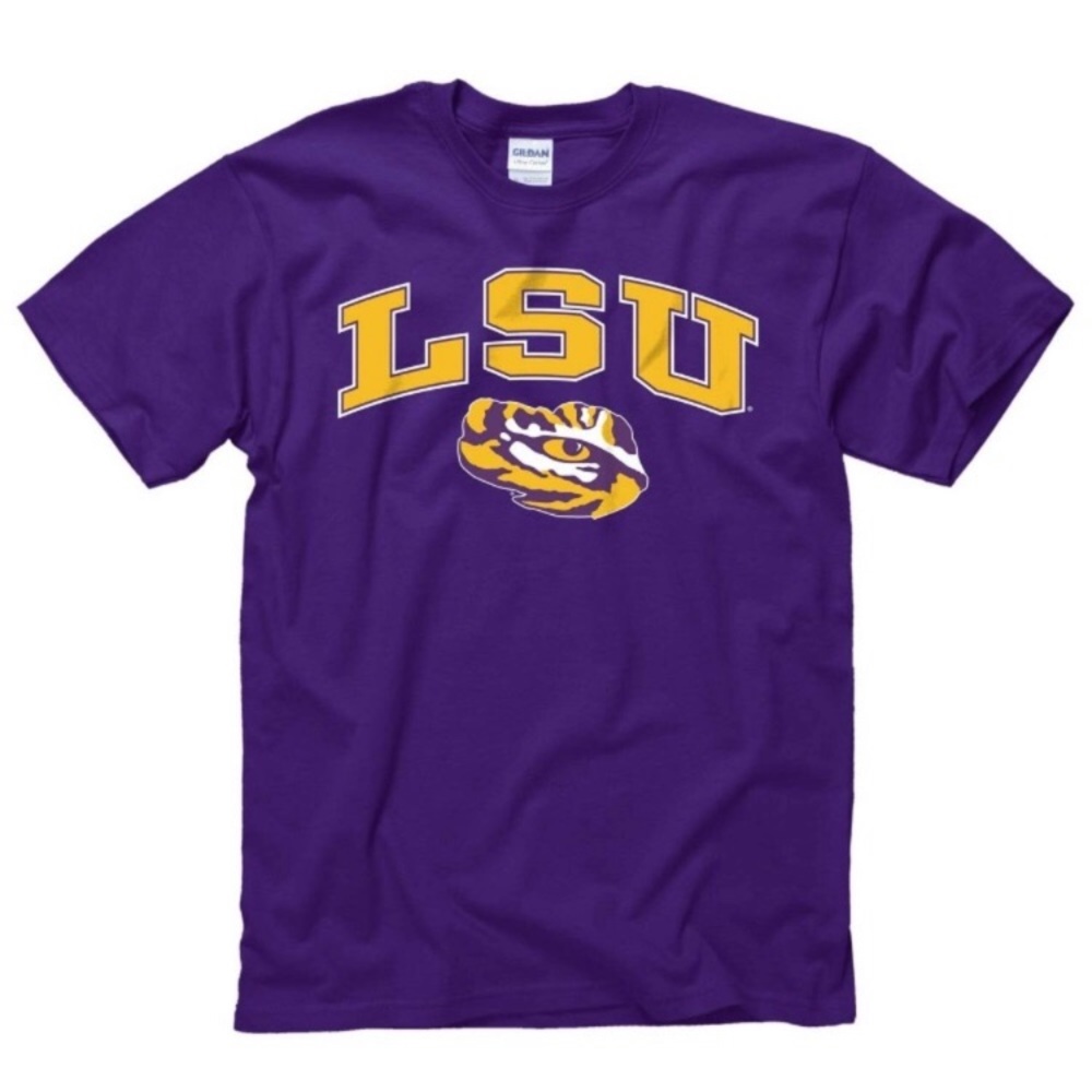 Women LSU Louisiana State University shirt medium